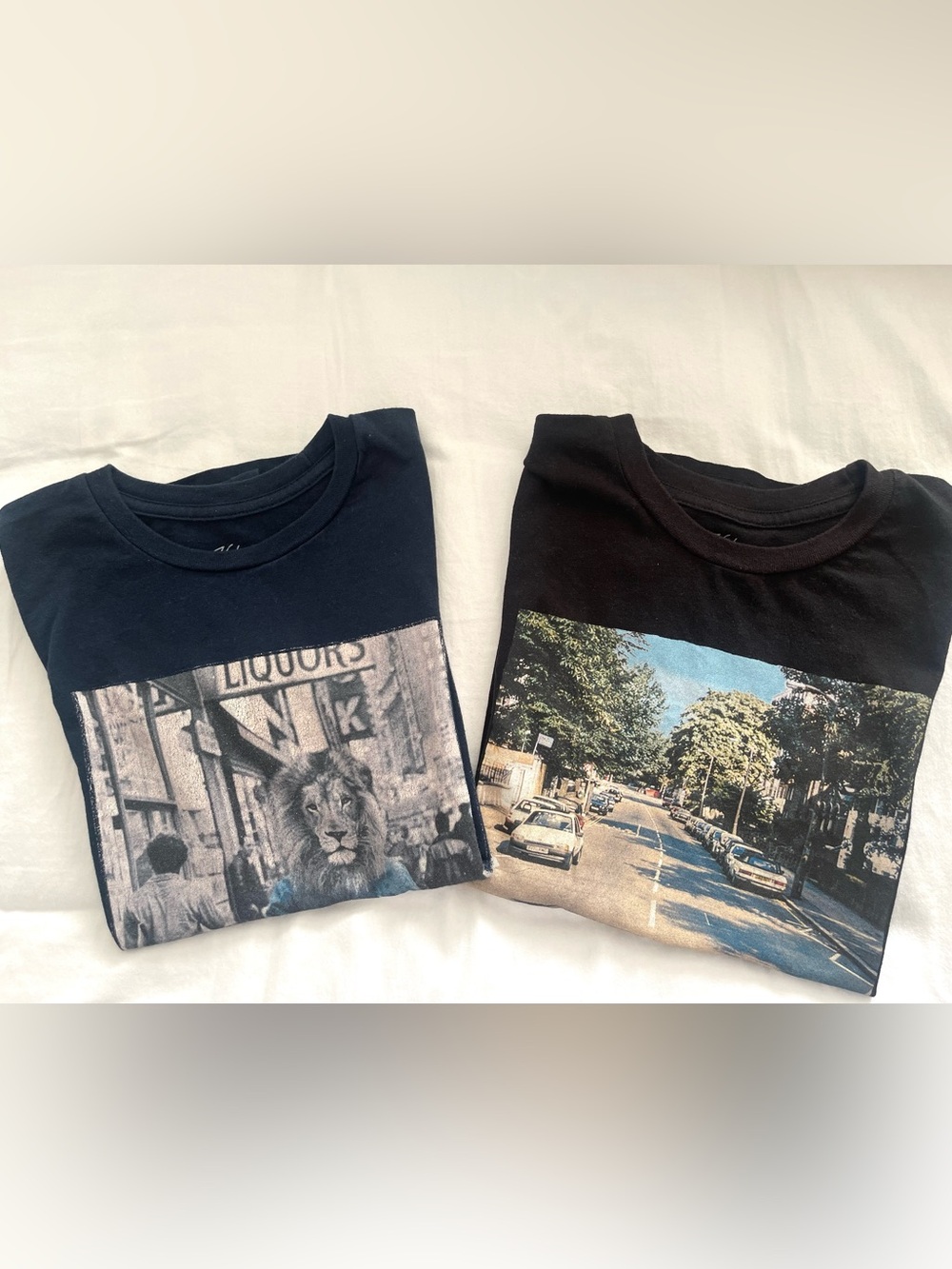 Kid Dangerous Navy and Black Graphic Tee - Set of 2